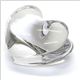 Baccarat（バカラ） ザンザンハート 可愛いくてキュート☆コロンとしたフォルムのクリアクリスタル製ハート オーナメント 2105112 Zinzin Clear Heart Small - 縮小画像2