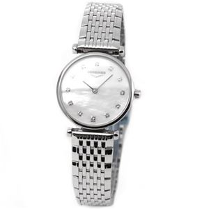 LONGINES（ロンジン） 繊細なデザインでラグジュアリーなラ グラン クラシック ドゥ ロンジン、レディス腕時計 L4.209.4.87.6