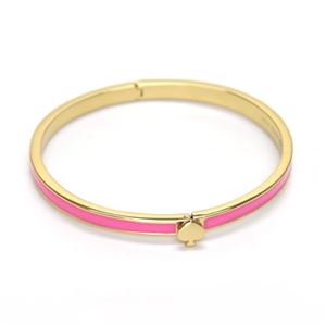 KATE SPADE（ケイトスペード） SPADE BANGLES thin hinge bangle スペードモチーフ バングル ブレスレット WBRU5171