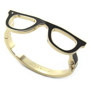 KATE SPADE（ケイトスペード） GORESKI GLASSES bangle メガネモチーフ バングル ブレスレット WBRU5717-064