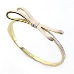 KATE SPADE（ケイトスペード） TIED UP Hinge Bangle リボンモチーフ ヒンジ エナメル バングル WBRUA059-668