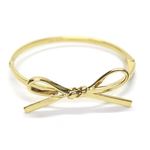 KATE SPADE（ケイトスペード） SKINNY MINI bow bangle リボンモチーフ バングル ブレスレット WBRU4815-711