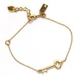 KATE SPADE（ケイトスペード） CHARMING key to my heart bracelet スペード・キーモチーフ ブレスレット WBRU7478-711