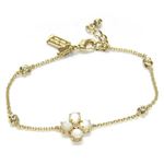 KATE SPADE（ケイトスペード） WBRUA217-110 CENTRAL PARK PANSY Bracelet パンジーモチーフ クリスタル・ビジュー ブレスレット