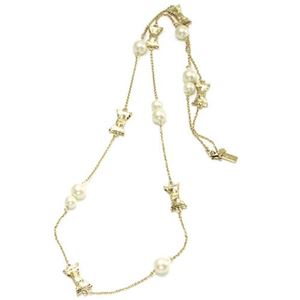KATE SPADE（ケイトスペード） WBRU8622-152 ALL WRAPPED UP PEARLS Scatter Necklace ラップリボン＆パール ロング ネックレス