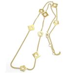 MARC BY MARC JACOBS（マークバイマークジェイコブス） M0006472-711 ORO Diamond and Daisy Medley Necklace ダイアモンド＆デイジー ロゴ メドレー ロング ネックレス／ペンダント