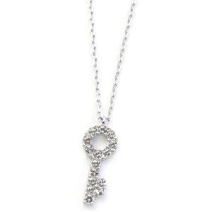 Swarovski（スワロフスキー） Believe Pendant キーモチーフ クリスタルパヴェ ペンダント ネックレス 5007830