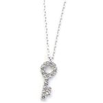 Swarovski（スワロフスキー） Believe Pendant キーモチーフ クリスタルパヴェ ペンダント ネックレス 5007830