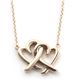 Tiffany（ティファニー） パロマ・ピカソ ラビング ハート インターロッキング ペンダント ネックレス 18in 18KRG 32080359 - 縮小画像1