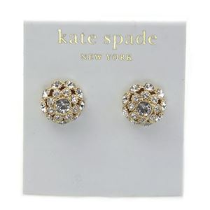 KATE SPADE（ケイトスペード） PUTTING ON THE RITZ Studs パヴェ・クリスタル スタッド ピアス WBRU3901-921