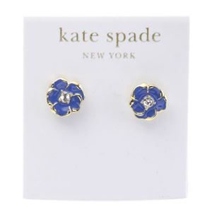 KATE SPADE（ケイトスペード） BEACH HOUSE BOUQUET Mini Studs フラワーモチーフ クリスタル・ビジュー ピアス WBRU9876-406