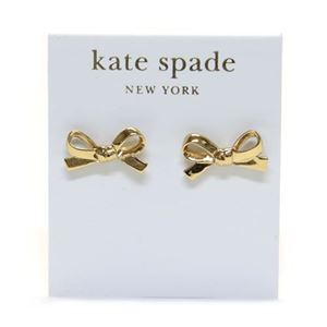 KATE SPADE（ケイトスペード） SKINNY MINI bow studs リボンモチーフ スタッド ピアス WBRU4809-711