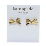 KATE SPADE（ケイトスペード） SKINNY MINI bow studs リボンモチーフ スタッド ピアス WBRU4809-711