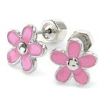 MARC BY MARC JACOBS（マークバイマークジェイコブス） M0005901-679 BRIGHT ROSE Enamel Daisy Studs デイジーモチーフ エナメル ピアス