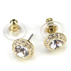 Swarovski（スワロフスキー） Angelic Gold クリスタル パヴェ ピアス 1081941