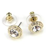 Swarovski（スワロフスキー） Angelic Gold クリスタル パヴェ ピアス 1081941