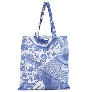 marimekko（マリメッコ） SILVER MEDAL BAG 62420 162 E Spring／summer フルーツモチーフ ファブリック トートバッグ エコバッグ