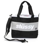 STUSSY（ステューシー） STUSSY×Herschel Supply SPORT SP15 TOTE BAG 134110 BLACK ハーシェル サプライ コラボ Wネーム スポーツMIX 2WAY ショルダー・トートバッグ