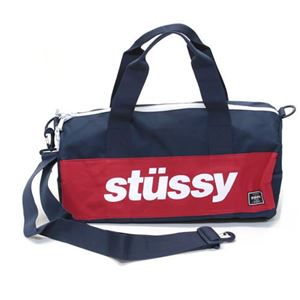 STUSSY（ステューシー） STUSSY×Herschel Supply SPORT SP15 SMALL DUFFLE BAG 134112 NAVY ハーシェル サプライ コラボ Wネーム スポーツMIX 2WAY ダッフルバッグ ボストンバッグ