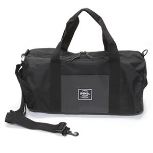 STUSSY（ステューシー） STUSSY×Herschel Supply CLASSICS SP15 LARGE DUFFLE BAG 134115 BLACK ハーシェル サプライ コラボ Wネーム クラシック 2WAY ダッフルバッグ ボストンバッグ