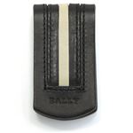 Bally（バリー） SACHAS 640 KANSAS BLACK マグネット式 マネークリップ カーフ