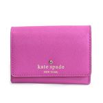 KATE SPADE（ケイトスペード） Cedar Street Darla キーリング付 マルチケース（小銭・定期・カード入れ付） サフィアーノレザー ≪2014AW≫ PWRU3897 670 Vivid Snapdragon