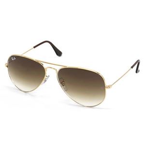 RayBan（レイバン） サングラス アビエーター RB3025 001／51 ゴールド ブラウングラデーション