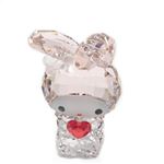 Swarovski（スワロフスキー） My Melody Red Heart マイメロディ 「ハートキャッチ」 クリスタルフィギュア テンダーピンク 5004742