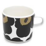 marimekko（マリメッコ） UNIKKO COFFEE CUP 200ml 63429 30 white／black ウニッコ柄 コーヒーカップ