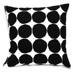 marimekko（マリメッコ） PIENET KIVET CUSHION COVER 50X50cm 61009 190 white／black ドット柄 クッションカバー