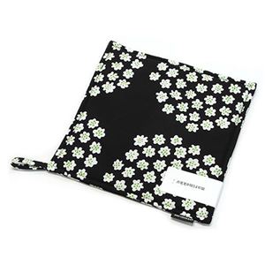 marimekko（マリメッコ） PUKETTI POT HOLDER 67168 961 black／green／white プケッティ ブーケモチーフ ポットホルダー 鍋敷き