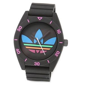 adidas（アディダス） adidas Santiago （サンティアゴ） ラージサイズ 大人気 POPなカジュアルウォッチ 肌触りの良いスベスベ・ラバー仕上げ ADH2970