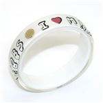 MARC BY MARC JACOBS（マークバイマークジェイコブス） Marc Love Bangle グラフィック ロゴ プリント バングル M0002723-100 80076 White