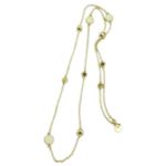 MARC BY MARC JACOBS（マークバイマークジェイコブス） Classic Marc Double wrap Necklace ロゴディスク ボールロゴ ロングネックレス M3PE577-106 80028 Cream