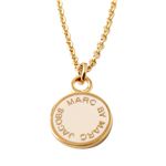 MARC BY MARC JACOBS（マークバイマークジェイコブス） M0003549-106 CREAM Classic Marc Enamel Discs Pendant クラシックマーク エナメル ロゴ ディスク ペンダント ネックレス