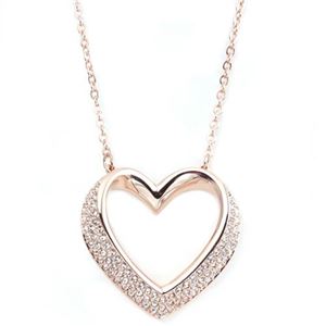 Swarovski（スワロフスキー） 5113583 Cupidon ハートモチーフ クリスタルパヴェ ペンダント ネックレス