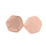 MARC BY MARC JACOBS（マークバイマークジェイコブス） M3PE565-715 80604 ROSE GOLD Bolt Studs ボルトモチーフ ロゴ スタッド ピアス