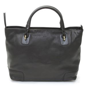 Gucci（グッチ） シボ加工カーフレザー トートバッグ ブラック A4サイズ対応 323665 AMN4T 1000