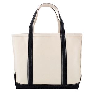 L.L.Bean（エルエルビーン） Boat and Tote MEDIUM キャンバス ボート＆トートバッグ ミディアム A4サイズ対応 TA112636 M Black