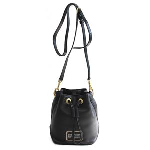 MARC BY MARC JACOBS（マークバイマークジェイコブス） M0007214 1 Black New Too Hot To Handle Drawstring 巾着ポシェット ミニショルダーバッグ クロスボディ ≪2015AW≫