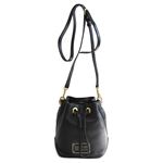 MARC BY MARC JACOBS（マークバイマークジェイコブス） M0007214 1 Black New Too Hot To Handle Drawstring 巾着ポシェット ミニショルダーバッグ クロスボディ ≪2015AW≫