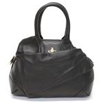 Vivienne Westwood（ヴィヴィアンウエストウッド） カウレザー ハンドバッグ POCKET YASMINE 6585 100 NERO