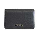 Furla（フルラ） BABYLON 771971 PN74 B30 SAFFIANO ONYX バビロン カードケース 名刺入れ サフィアーノレザー ≪2015AW≫