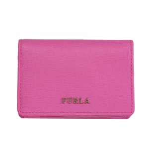 Furla（フルラ） BABYLON 771972 PN74 B30 SAFFIANO PINKY バビロン カードケース 名刺入れ サフィアーノレザー ≪2015AW≫