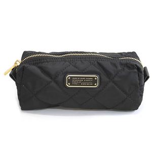 MARC BY MARC JACOBS（マークバイマークジェイコブス） M0005472 1 Black Crosby Quilt Nylon Narrow Cosmetic クロスビー キルティング ナイロン コスメポーチ ≪2015AW≫