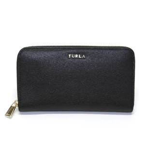 Furla（フルラ） BABYLON 755244 PN08 B30 SAFFIANO ONYX バビロン ラウンドファスナー長財布 サフィアーノレザー ≪2015AW≫