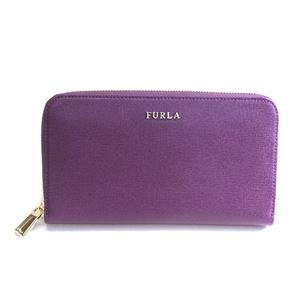 Furla（フルラ） BABYLON 776649 PN08 B30 SAFFIANO AUBERGINE バビロン ラウンドファスナー長財布 サフィアーノレザー ≪2015AW≫