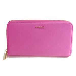 Furla（フルラ） BABYLON 777358 PN08 B30 SAFFIANO PINKY バビロン ラウンドファスナー長財布 サフィアーノレザー ≪2015AW≫