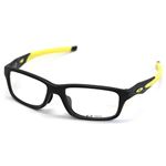 OAKLEY（オークリー） メガネ フレーム OX8044-0455／CROSSLINK FR サテンブラック レモンピール アジアンフィット