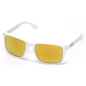 OAKLEY（オークリー） サングラス OO9244-14 HOLBROOK ポリッシュドホワイト 24K Iridium アジアンフィット